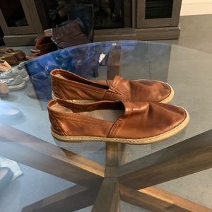 Women’s Aldo brown leather moccasins
